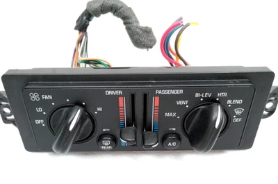 Переключатель управления обогревателем 10308120 Buick 2003 2004 Century 2001 2000 блок Regal W6 - Изображение 1 из 4