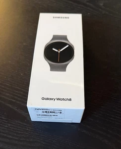 Samsung Galaxy Watch 8 - 40mm - SM-L320 - Graphite - GPS, Wi-Fi, Bluetooth - Picture 1 of 3