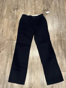 Gap Kids Boys size 18 Slim Blue Chino Pants New  BACK TO SCHOOL - Picture 1 of 9