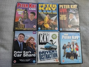 6x Peter Kay DVD Bundle Collection With a Signed Copy Inc Car Share & Stand Up - Picture 1 of 3
