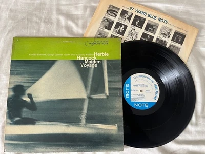Herbie Hancock – Maiden Voyage LP [1966 US Mono, NY, VAN GELDER] BLUE NOTE Foto 1 de 4