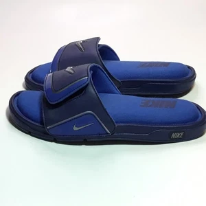 Nike Comfort Slide 2 Sandal Blue/Black Men's Size 7 415205-402 - Picture 1 of 8