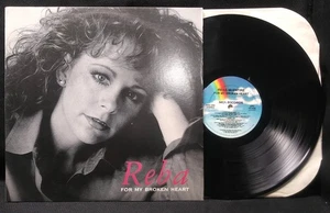 Vintage country lp REBA MCENTIRE For My Broken Heart 1991 MCA club pressing E/E - Imagen 1 de 4
