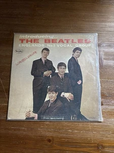 Introducing The Beatles LP Record 33 RPM Vee-Jay Records VJLP 1062 Label - Picture 1 of 11