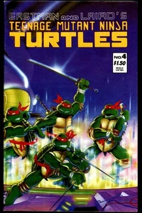 Teenage Mutant Ninja Turtles #4 Mirage 1987 (VF+) Rare 2nd Printing! L@@K! - Picture 1 of 2