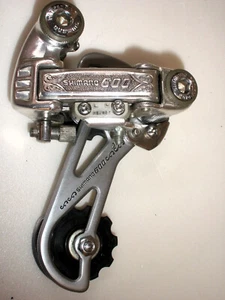 Vintage Shimano 600 Arabesque Schaltwerk langer Käfig L'Eroica mech - Bild 1 von 13