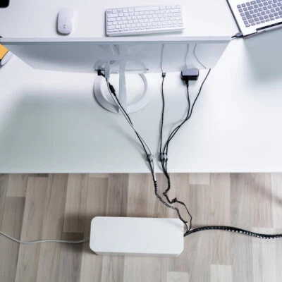 Kabelbox Kabel Kabelmanager BOX XXL weiß - Bild 1 von 4