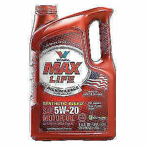 Valvoline MAXLIFE 5w-20 Synthetic Blend Motor Oil 5 Qt.
