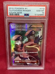POKEMON 2016 XY FA/POKEMON RANGER STEAM SIEGE #113 PSA 10 - Picture 1 of 3