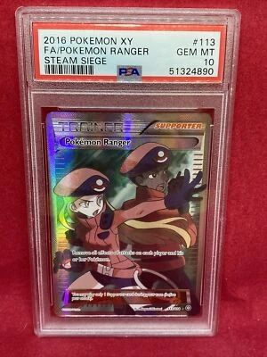 POKEMON 2016 XY FA/POKEMON RANGER STEAM SIEGE #113 PSA 10 - Image 1 of 3