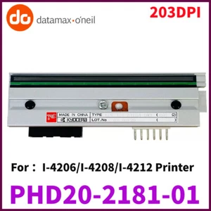 PHD20-2181-01 Genuine NEW Printhead for Datamax I-4206/I-4208/I-4212 Printer - Picture 1 of 12