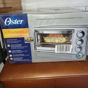Oster 6-Slice Convection Countertop Oven TSSTTVCGBK Chrome BRAND NEW Sealed Box - Picture 1 of 1