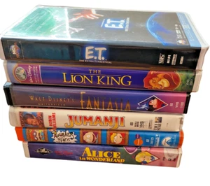 VHS Tapes 6 Random Bulk Lot Comedy Family Classic Walt Disney Collectable - Picture 1 of 4