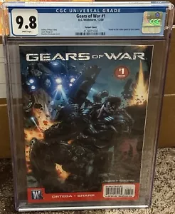 Gears of War #1 Badeaux variante 1:10 CGC 9.8 DC Wildstorm - Imagen 1 de 1