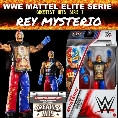WWE MATTEL ELITE GREATEST HITS SERIE 7 REY MYSTERIO WRESTLING FIGUR WCW LEGENDS