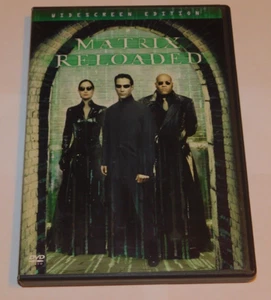 The Matrix Reloaded (DVD, 2003) Keanu Reeves Widescreen Edition - Picture 1 of 10