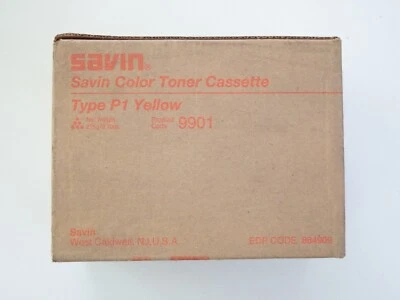 Ricoh/Savin 884909 9901 P1 Yellow Toner Cassette for DSc332/DSc338/C2820 NEW - Image 1 of 4