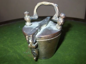 Apothekergewichte Bechergewichte Topfgewicht 7-teilig 760gr Messing Bronze Antik - Bild 1 von 12