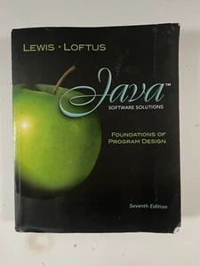 Java Software Solutions Foundations of Program Design 7th Edition Lewis Loftus - Picture 1 of 4