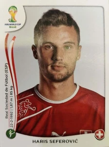 2014 Panini FIFA World Cup Sticker No 354 Haris Seferovic Switzerland - Zdjęcie 1 z 1