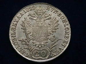20 Kreuzer 1822 A Wien Franz -  Silber Österreich - Austria Erhaltung W/21/1314 - Picture 1 of 2