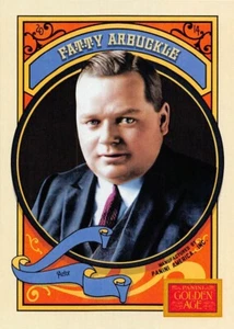 2014 Panini Golden Age FIRST FIFTY #33 Fatty Arbuckle (attore americano) - Foto 1 di 2