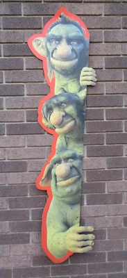 Echo Power Tools Trolls Advertising Sign - Image 1 of 4