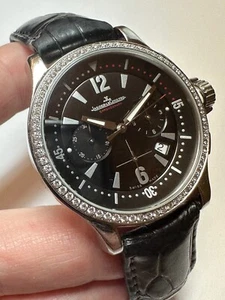 JAEGER LECOULTRE Diamond Master Compressor Chronograph 37mm Q1748402 Box Papers! - Picture 1 of 11