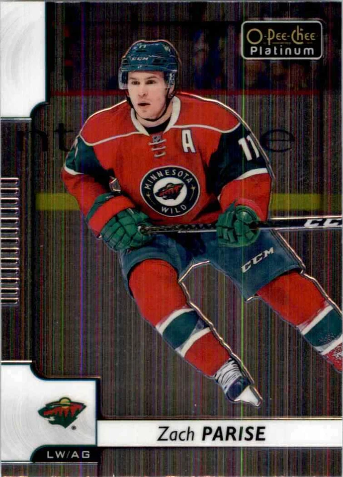 2017-18 O-Pee-Chee Platinum Zach Parise #97 - Image 1 of 2