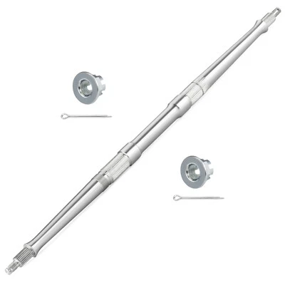 Rear Wheel Axle Shaft & Nuts for Yamaha Raptor 700 700R YFM700 YFM700R 2006-2025 - Image 1 of 4