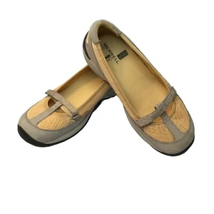 Merrell Woman's Encore Ballet Mary Jane Flats Hiking Shoes Beeswax Color Size 8 - Picture 1 of 11