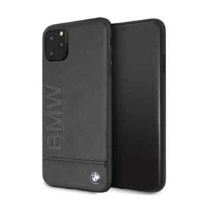 Funda de cuero genuina BMW Signature logotipo grabado impacto para Apple iPhone 11 Pro - Imagen 1 de 5