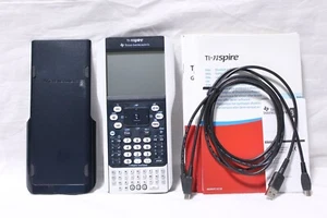 Texas Instruments Ti-nspire Touchpad Graphic Calculator Cable Manual Software - Picture 1 of 7
