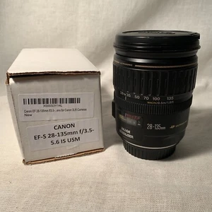 Canon EF 28-135mm F3.5-5.6 Ultrasonic Image Stabilizer Zoom Lens - Picture 1 of 13