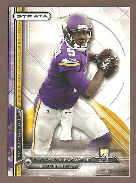 2014 Topps Strata #185-Teddy Bridgewater RC - Image 1 of 1