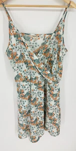 Toad & Co Hillrose Faux Wrap Dress Sz MED M Seafoam Green Sundress Summer, 2813 - Picture 1 of 10