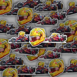 Lewis Hamilton 44 Ferrari Bundle 3 - Bild 1 von 7