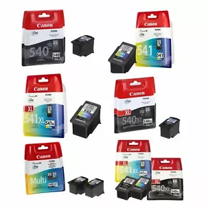 Genuine Canon PG-540 / 540 CL-541 XL Ink Cartridges For Pixma MG2150 MG3650 Lot - Picture 1 of 7