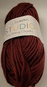 MATASSA/BALL OF DERAMORES STUDIO FILATO GROSSO ANTIPILLING - COLORE #70814 VINO - Foto 1 di 4