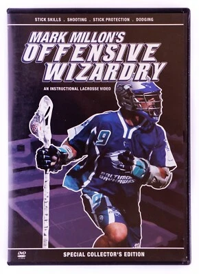 Mark Millon's Offensive Wizardry DVD,  Lacrosse  Special Collectors Edition, VG+ - Image 1 of 4