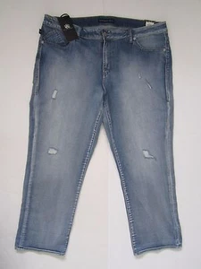 PANTALONES VAQUEROS DE MEZCLILLA Rock Republic ANGUSTIADOS 42 x 28 AZULES DELGADOS BAJO AUMENTO NUEVOS CON ETIQUETAS - Imagen 1 de 4