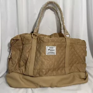 New Floless Weekender Bags for Women Travel Bag Khaki w/ shoe compartment & USB - Picture 1 of 5