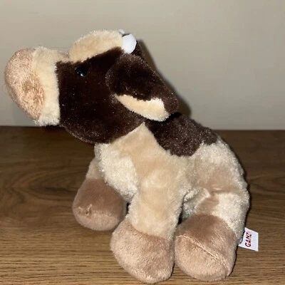 Ganz Webkinz Brown Cow Plush Stuffed Animal Tan Retired No Code HM197 - Image 1 of 3