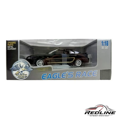 🇺🇸🇺🇸Eagles Race Ford Mustang GT Black 1:18 LN🇺🇸🇺🇸 - Image 1 of 4