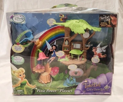 Disney Fairies Pixie Power Juego Gran Rescate de Hadas NUEVO RARO Juego de Juguetes de Colección Foto 1 de 4
