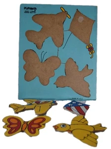 Rompecabezas de madera Playskool Things That Fly 4 piezas - Imagen 1 de 3