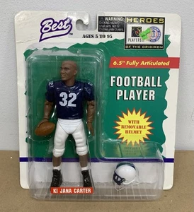 Figura de acción de colección Best Heroes Of The Gridiron Ki-Jana Carter Penn State - Imagen 1 de 3