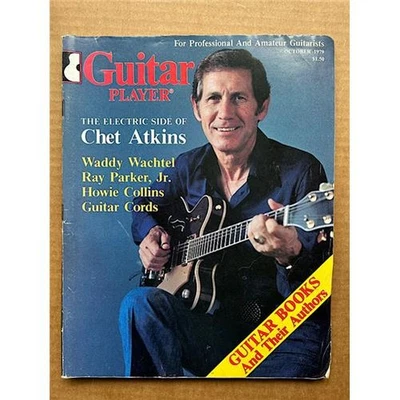 CHET ATKINS GUITAR PLAYER MAGAZINE OCTOBER 1979 - CHET ATKINS COVER AND FEATURE  - Image 1 of 2