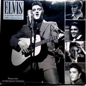 ELVIS - The Wertheimer Special Collection 16 Month 2004 Calendar NEW SEALED - Picture 1 of 2