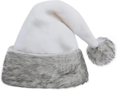 Personalized Santa Hat for Adults Custom Name Super Soft Plush Christmas Gift - Изображение 1 из 4